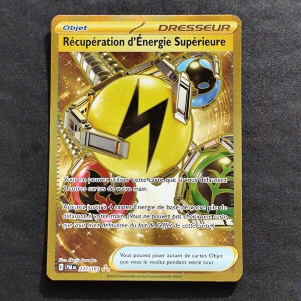 Récupération d'énergie Supérieure 277/193 Evolutions à Paldéa