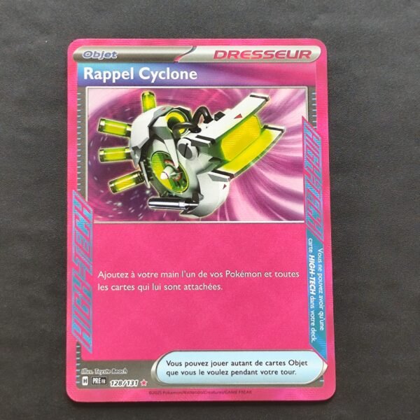 Rappel Cyclone 128/131 Evolutions Prismatiques