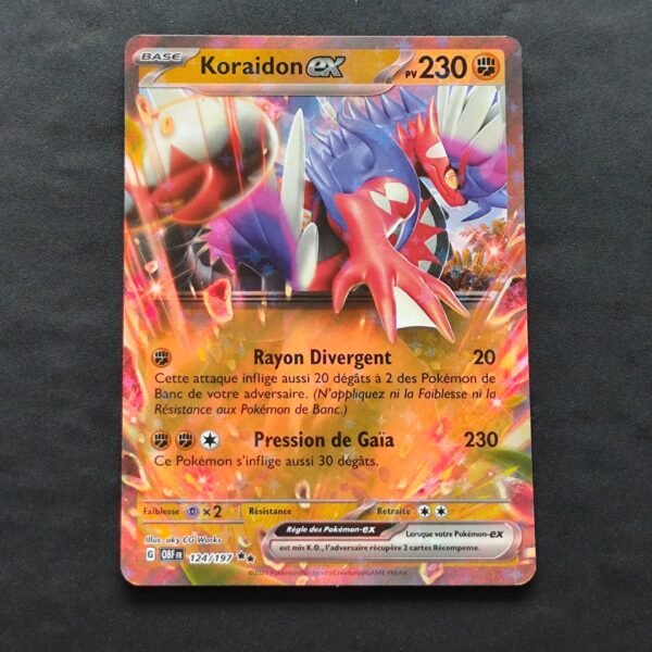 Koraidon 124/197 Flammes Obsidiennes