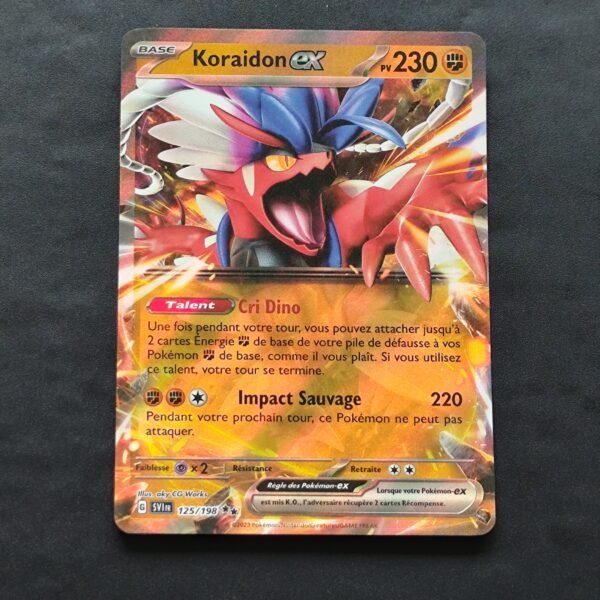 Koraidon 125/198 Ecarlate et Violet