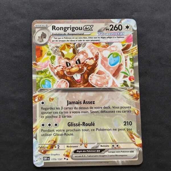Rongrigou 179/197 Flammes Obsidiennes